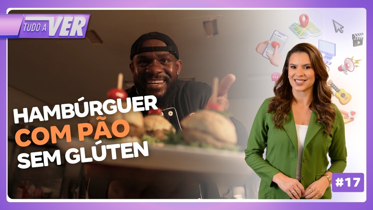 Aprenda a fazer: hambúrguer de berinjela com pão sem glúten