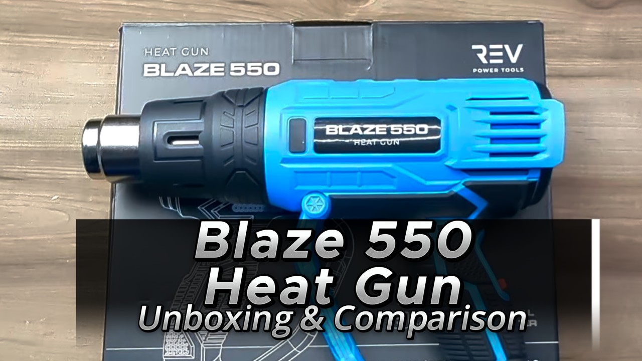 Термофен Rev Blaze 550 | Распаковка и сравнение (модель Blaze 4)