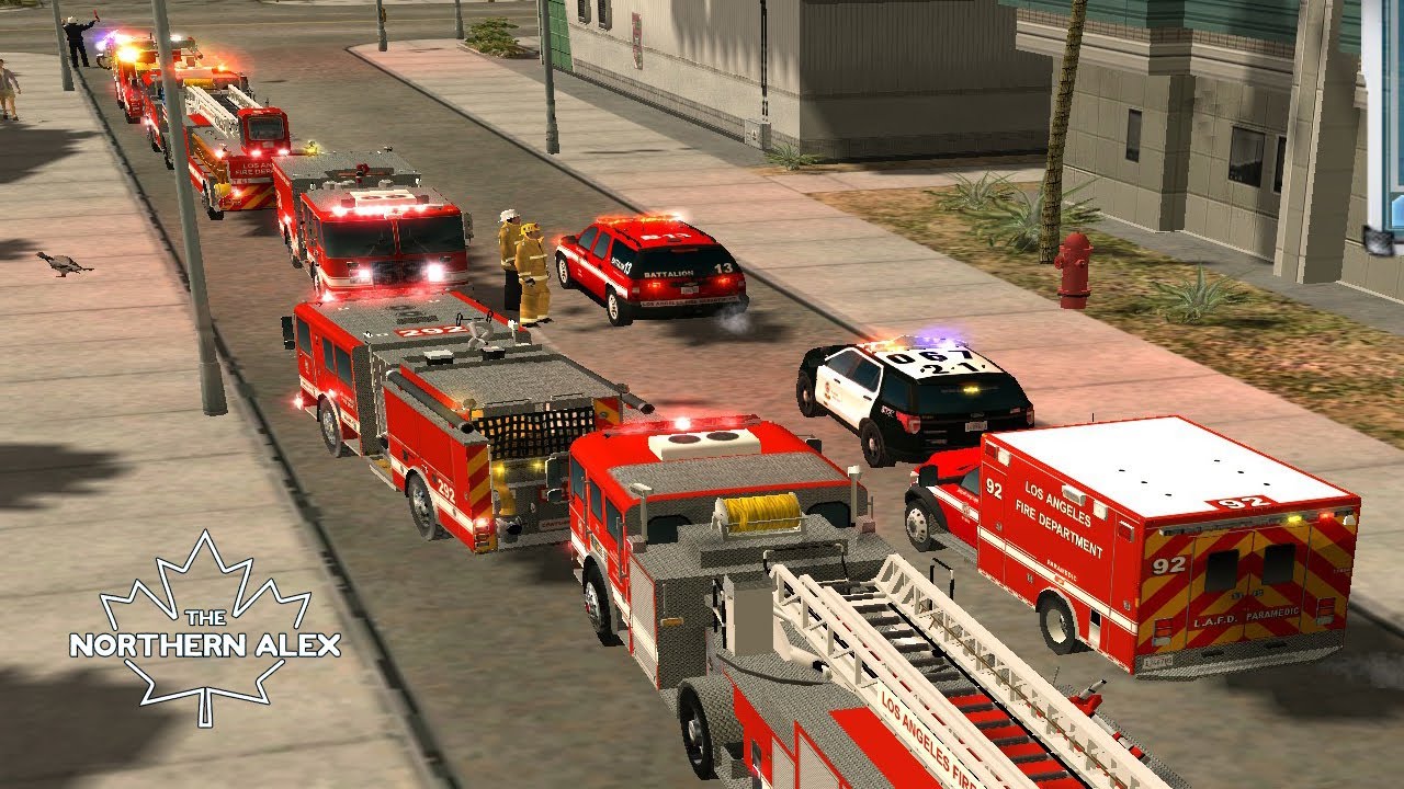 Emergency 4 #562 | Fire Alarm tripped in theatre |#CityOfAngels mod