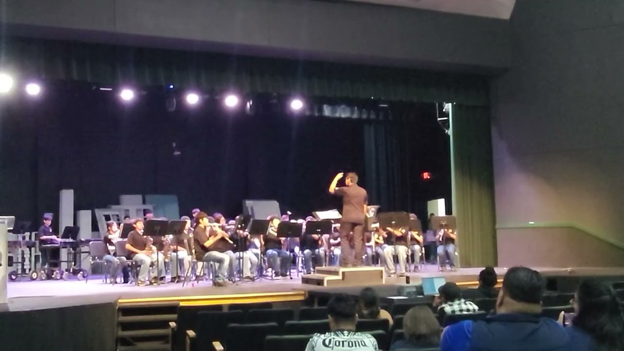 Audie Murphy Middle School Honor Band Pre-Uil Concert  2/5/26.  Azalea City March