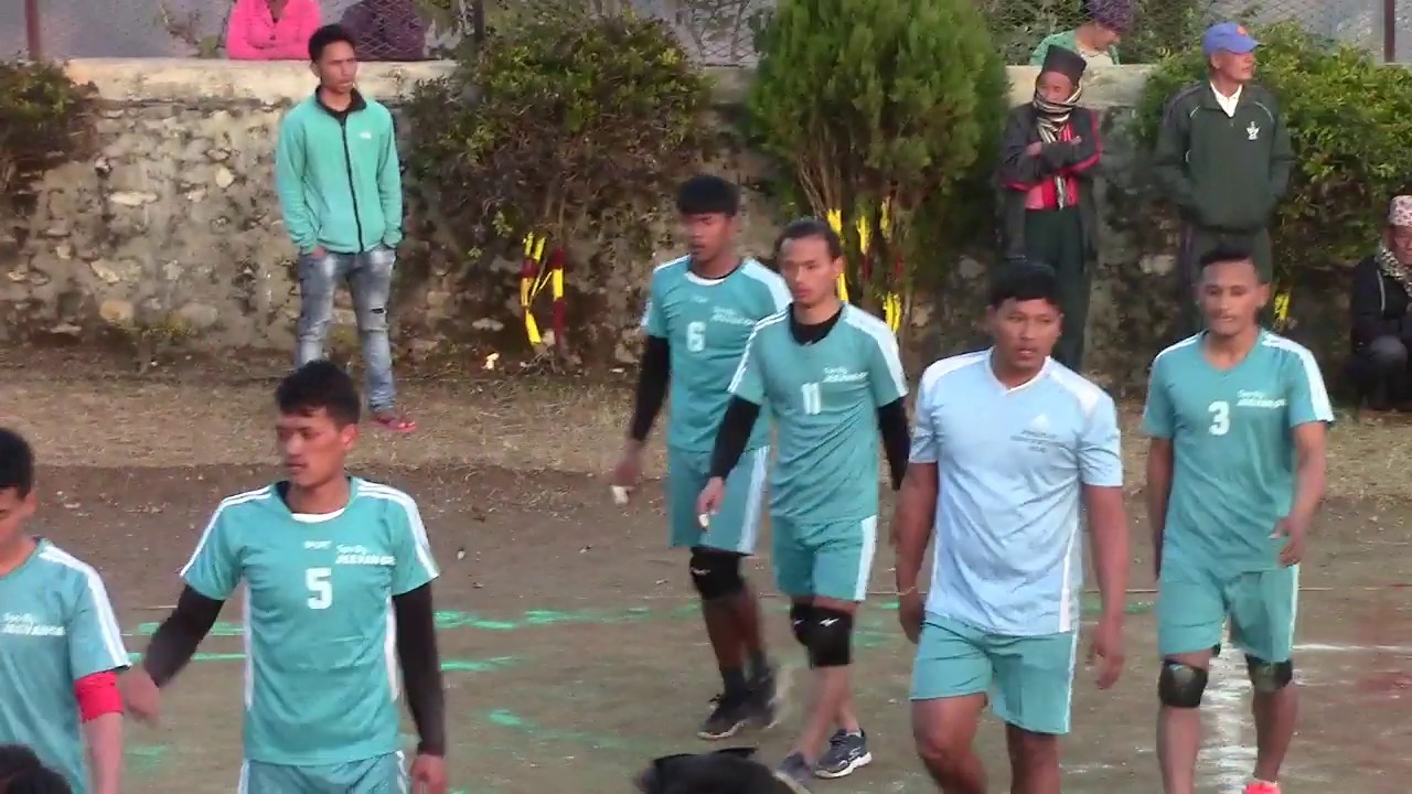 Volleyball finally Maghi Mela 2076 Syangja Biruwa 1 vs Biruwa 7 (Samjhana 21th anniversary )