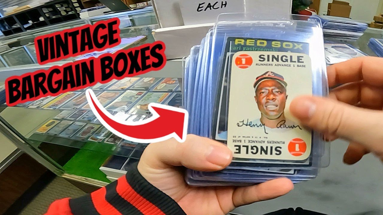 Finding Vintage Sports Card Value Boxes at My Local Sports Card Shop