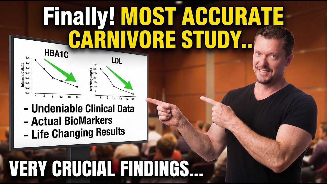 🔴Finally, MOST Accurate CARNIVORE Study Ever [Real Lab Results]