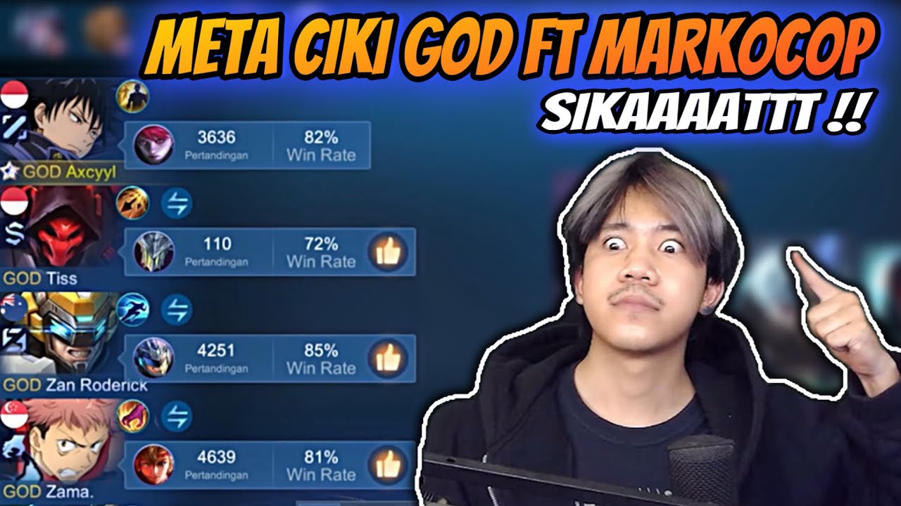 AKHIRNYAA !! META CIKI GOD FT MARKOCOP !! SANG SEPUH ALDOUS🔥