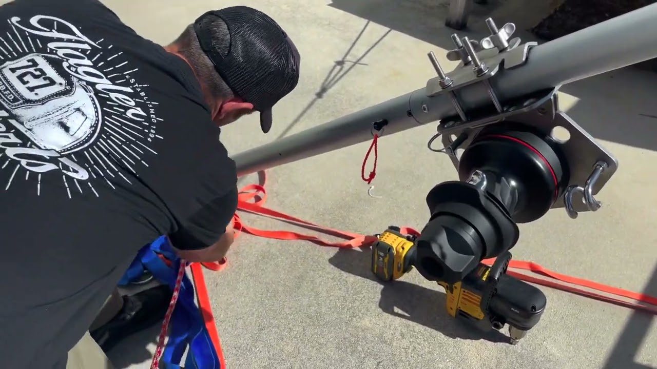 Harken Lok Head Winch in Service