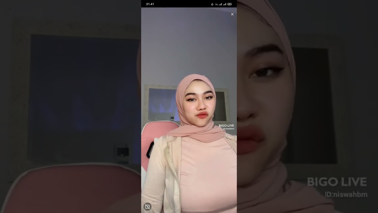 tanteu cntik lagi live bigo
