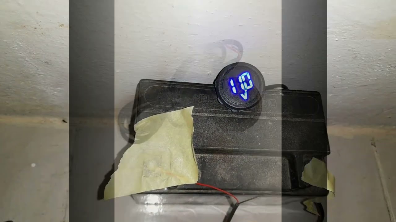 Montaggio voltmetro