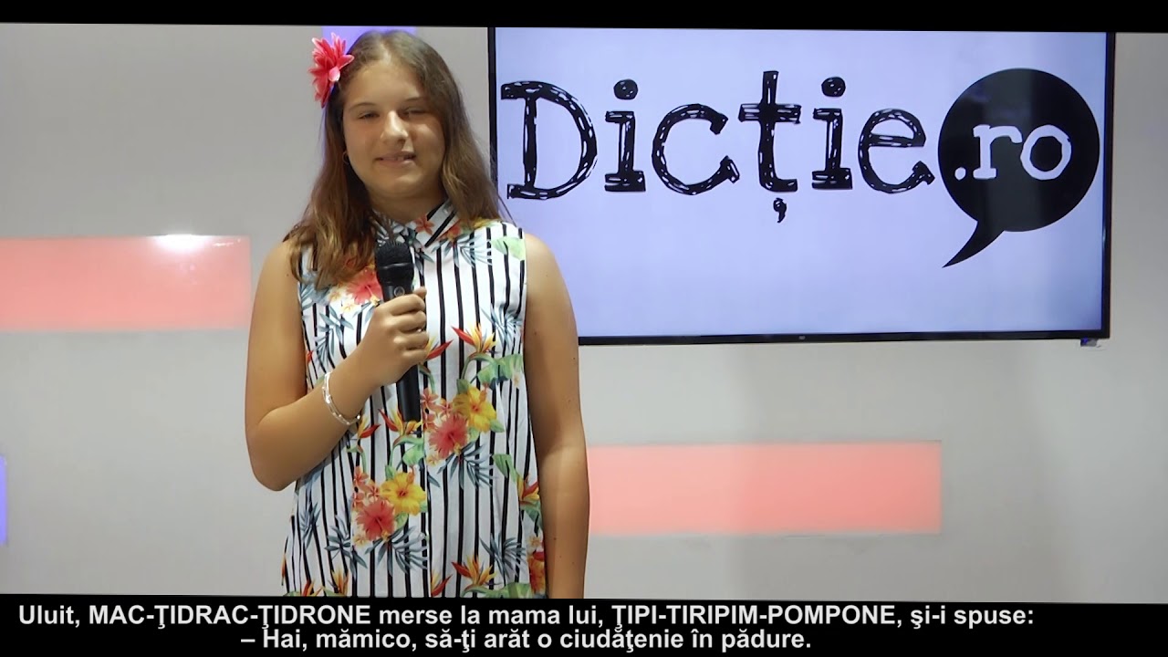 Exercițiu de dicție: IAC, IAC-ȚIDRAC și IAC-ȚIDRAC-ȚIDRONE