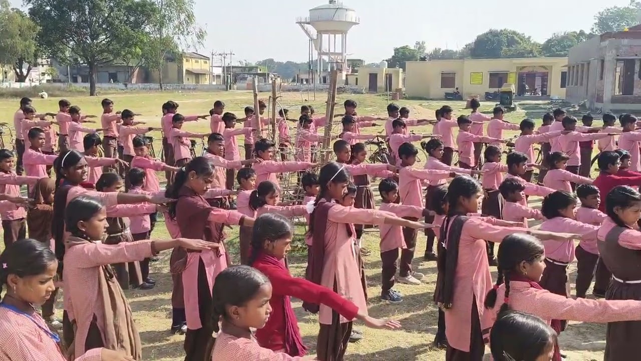 संविधान दिवस के अवसर पर शपथ ग्रहण कार्यक्रम पीएम श्री विद्यालय बाघनगर 