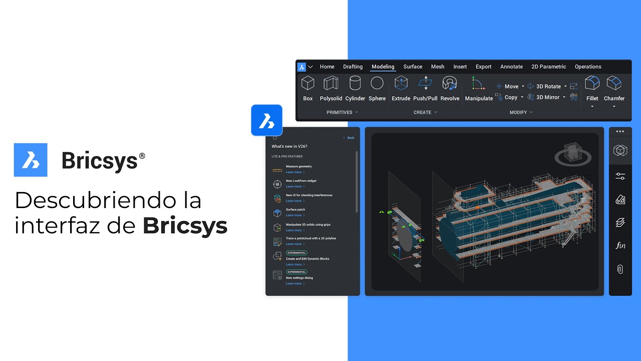 BricsCAD: una Sola Plataforma para diseños 2D, 3D y BIM