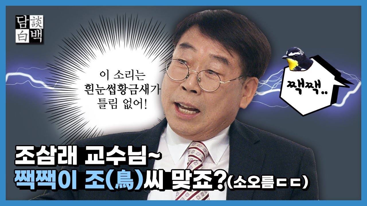 내 머릿속은 온통 '새'뿐이야.. &ndash; 조류학자 조삼래 / KBS대전 20190409 방송