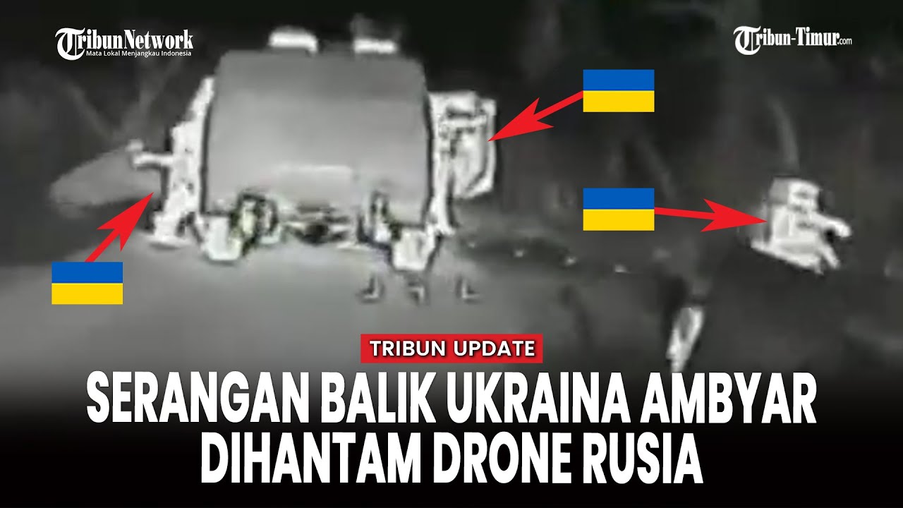 Puluhan Drone Peledak Rusia Gagalkan Serangan Balik Ukraina di Pokrovsk