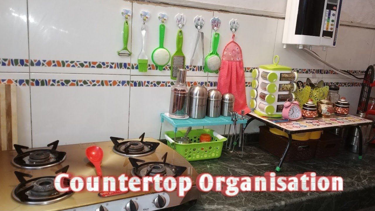 🍴Best 🍹🍹 Kitchen counter top organisation🍽️🍽️Best ideas and tips 2018 #countertop #kitchen