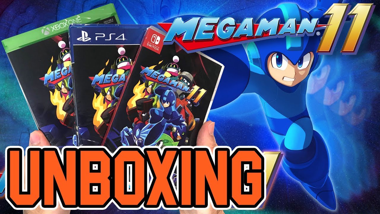 Mega Man 11 (PS4/Xbox One/Switch) Unboxing!!