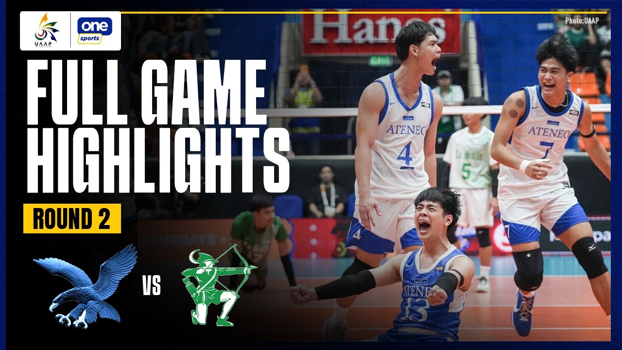 ATENEO vs DLSU | FULL GAME HIGHLIGHTS | UAAP SEASON 88 MEN&rsquo;S VOLLEYBALL ROUND 2 | APR 11, 2026