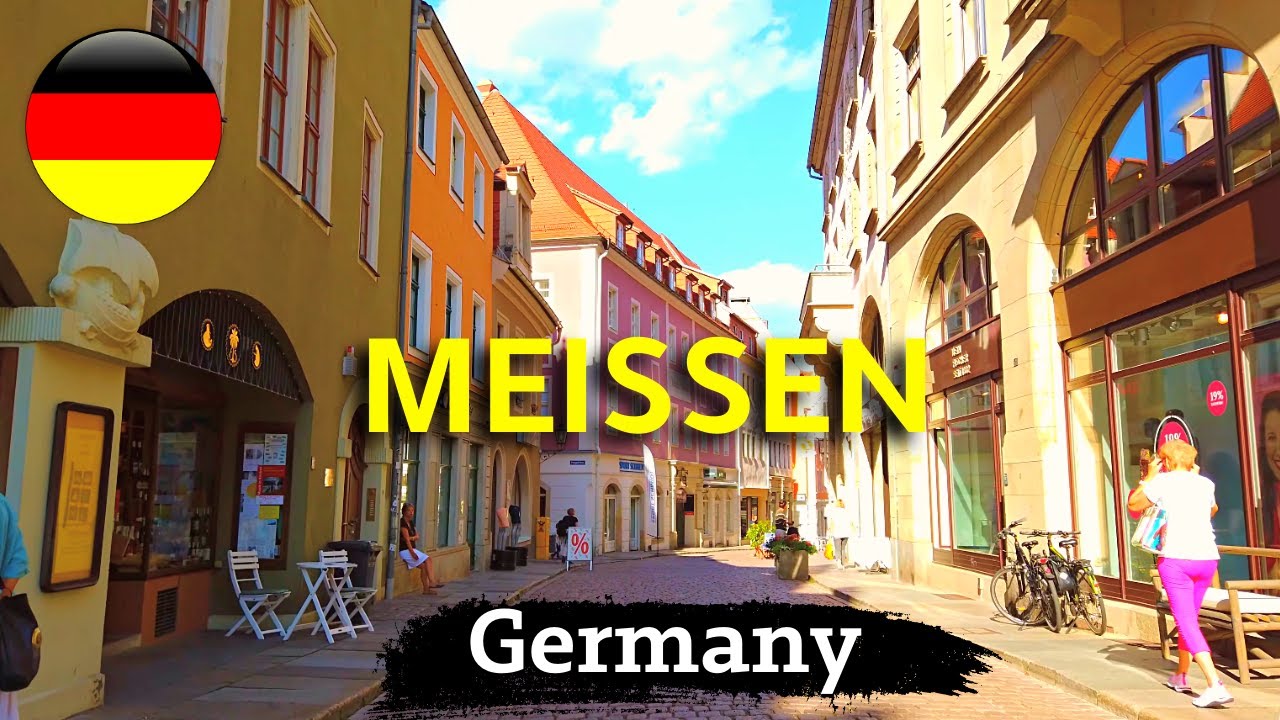 Walking Tour in MEISSEN / Germany 🇩🇪 - Ideal Day Trip 2022 - 4K 60fps (UHD)