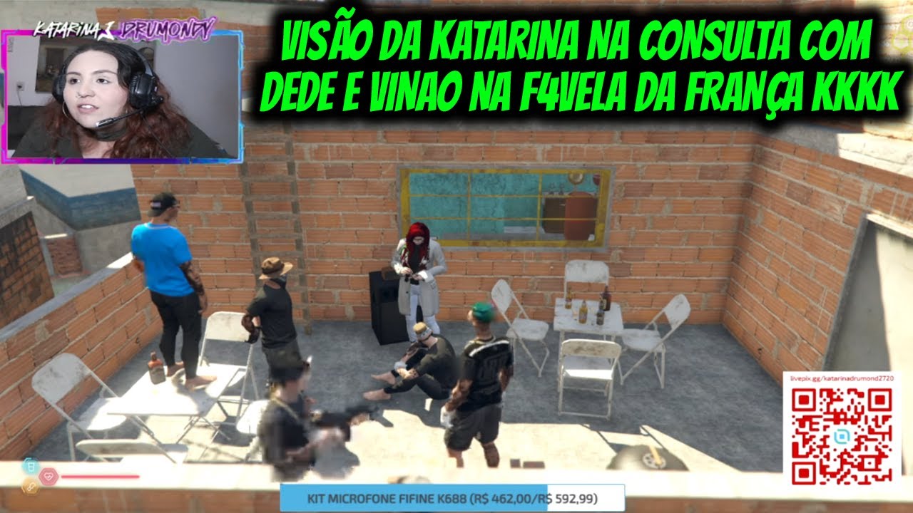 VISÃO DA KATARINA NA CONSULTA COM DEDE E VINAO NA F4VELA DA FRAÇA