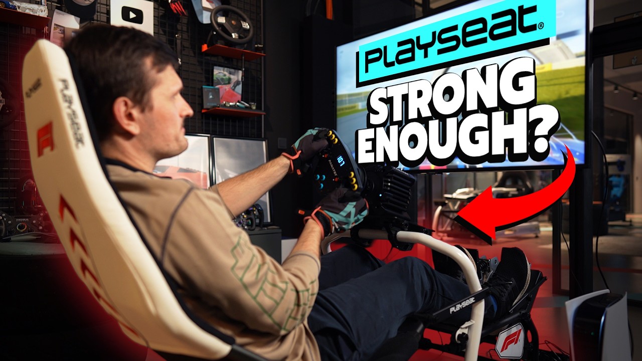 Can This $400 Foldable Rig Handle Direct Drive? | Playseat Challenge DD - F1 Edition Review