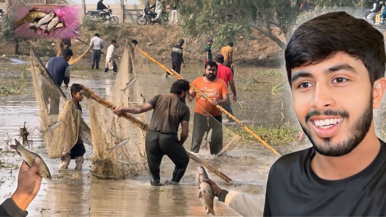 First Time Iss Tarhan Ki Fishing Dekhi 🎣 