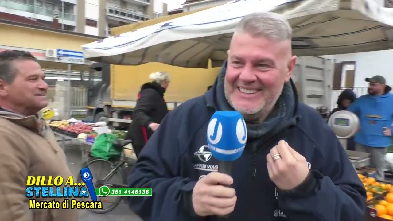 Dillo a Stellina Mercato di Pescara 26 Gennaio 2026
