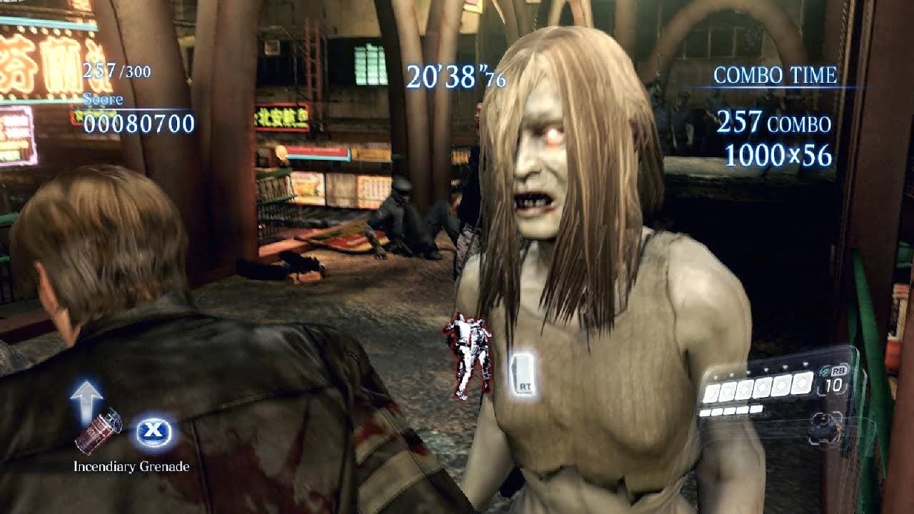 Resident Evil 6 PC - Melee One-hit Kill and Mercenaries Timer Hacks
