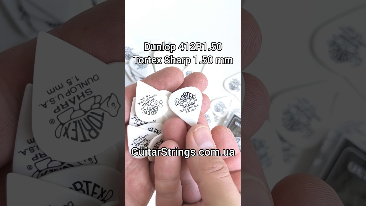 Dunlop 412R1.50 Tortex Sharp 1.50 mm 