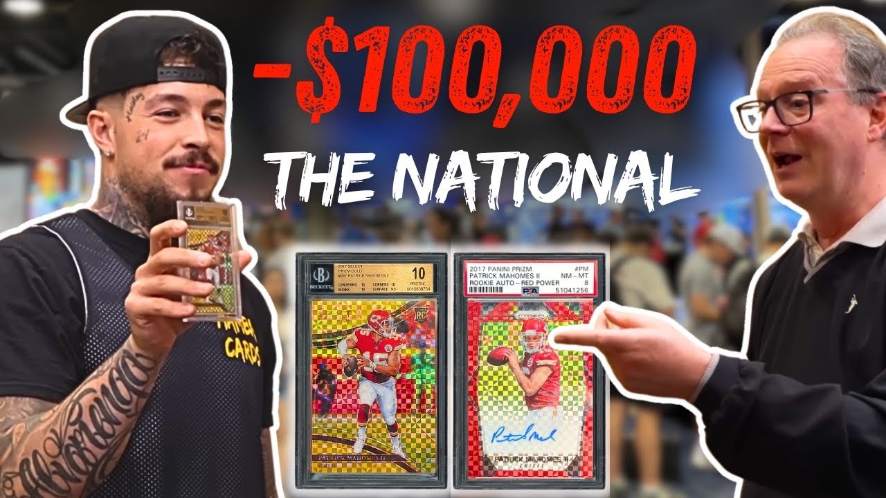 Spending $100,000 On 4 Sports Cards At The National