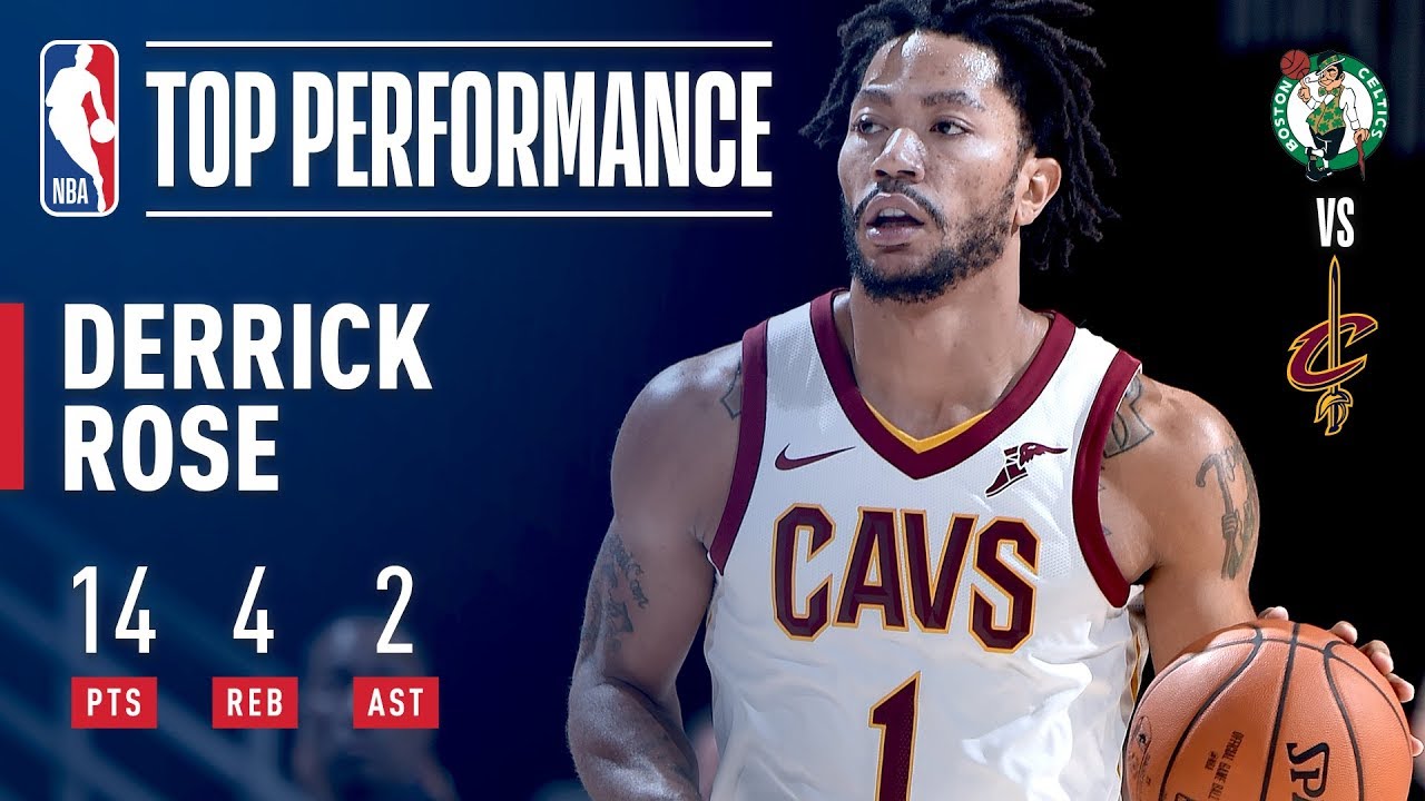 Derrick Rose Impresses In First Game With Cleveland Cavaliers