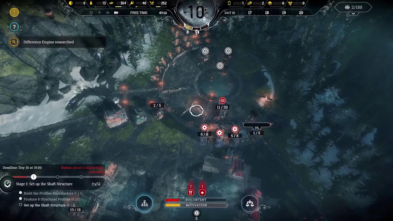 Frostpunk TLA (Manufacturing First. Part.1)