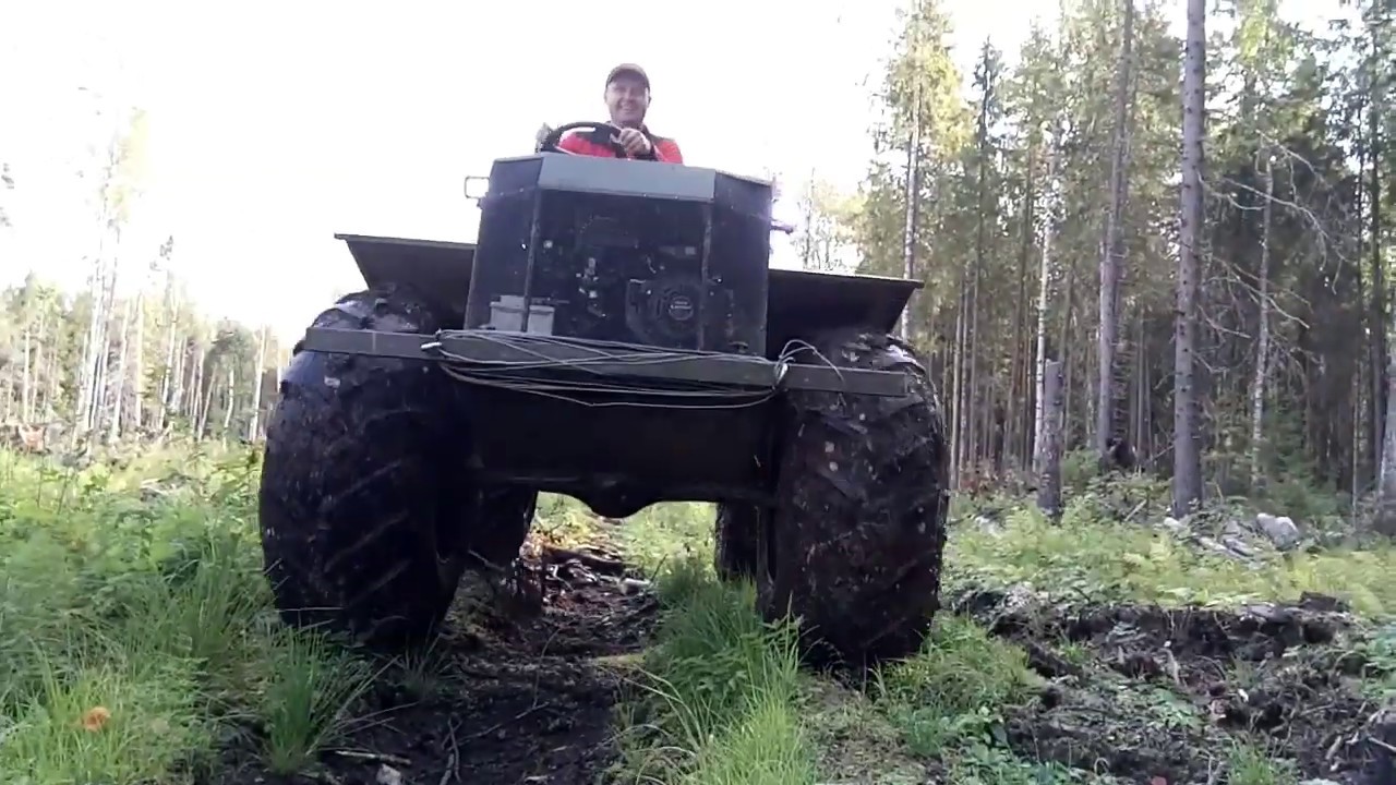Жесткий офф роад на каракате!