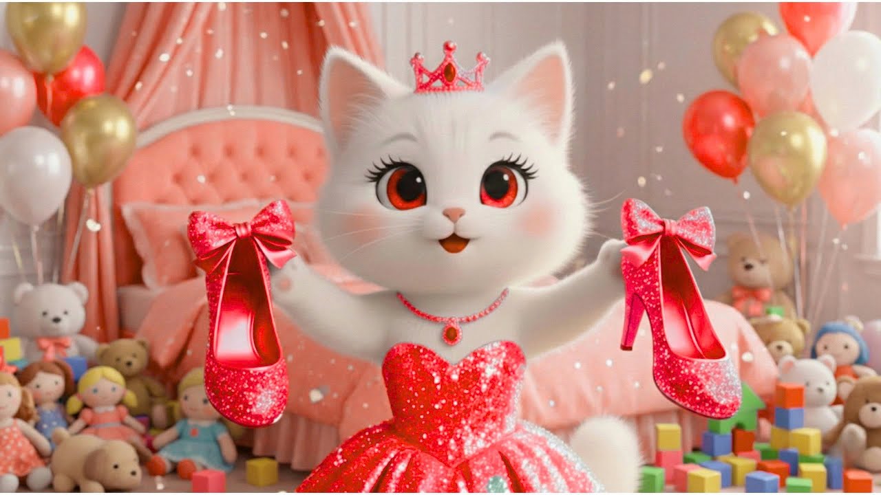 Kitten’s First Makeup Day 💄🐱 | Finding Mom at the Royal Fashion Show | Cat Makeup #AIcatstory