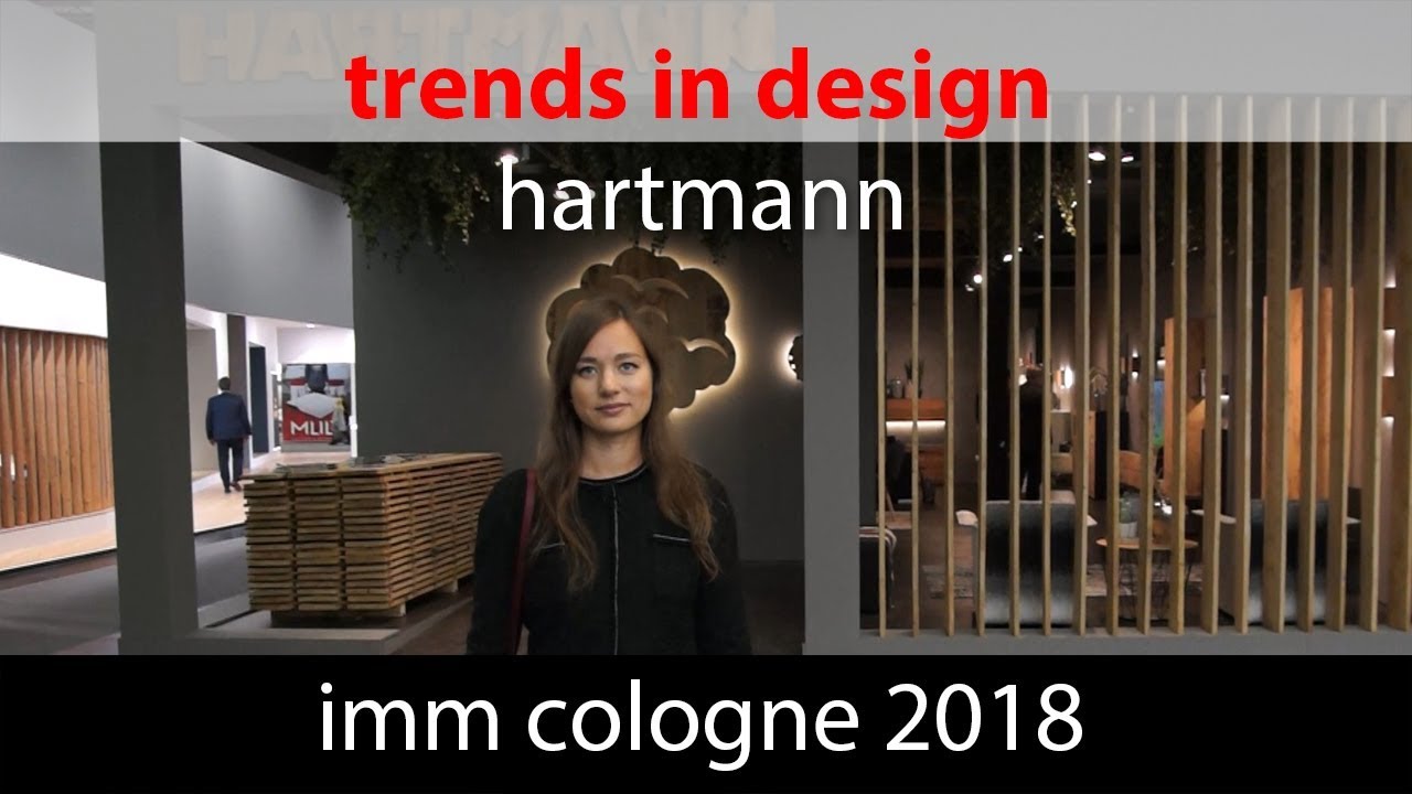 Тренды в дизайне. IMM Cologne 2018 Hartmann