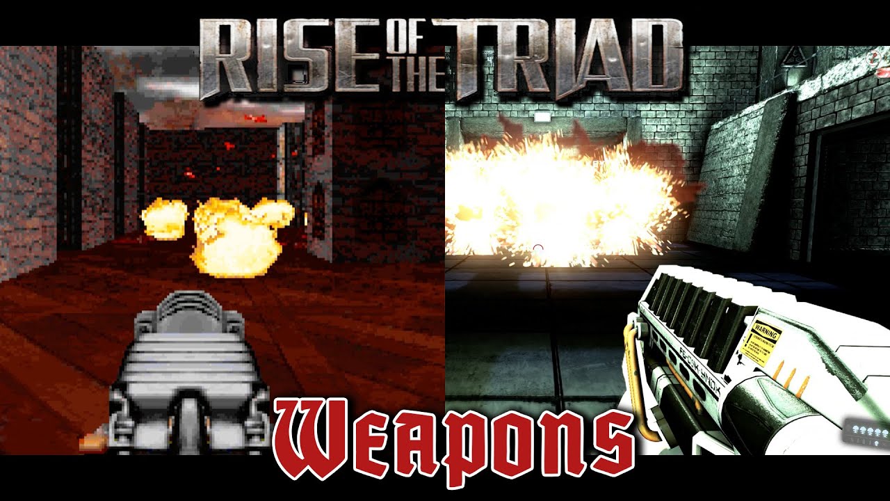 Все оружие Rise of the Triad (1994 - 2013)