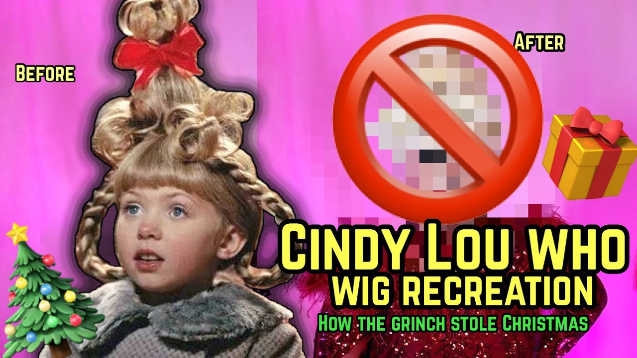 CINDY LOU WHO WIG RECREATION