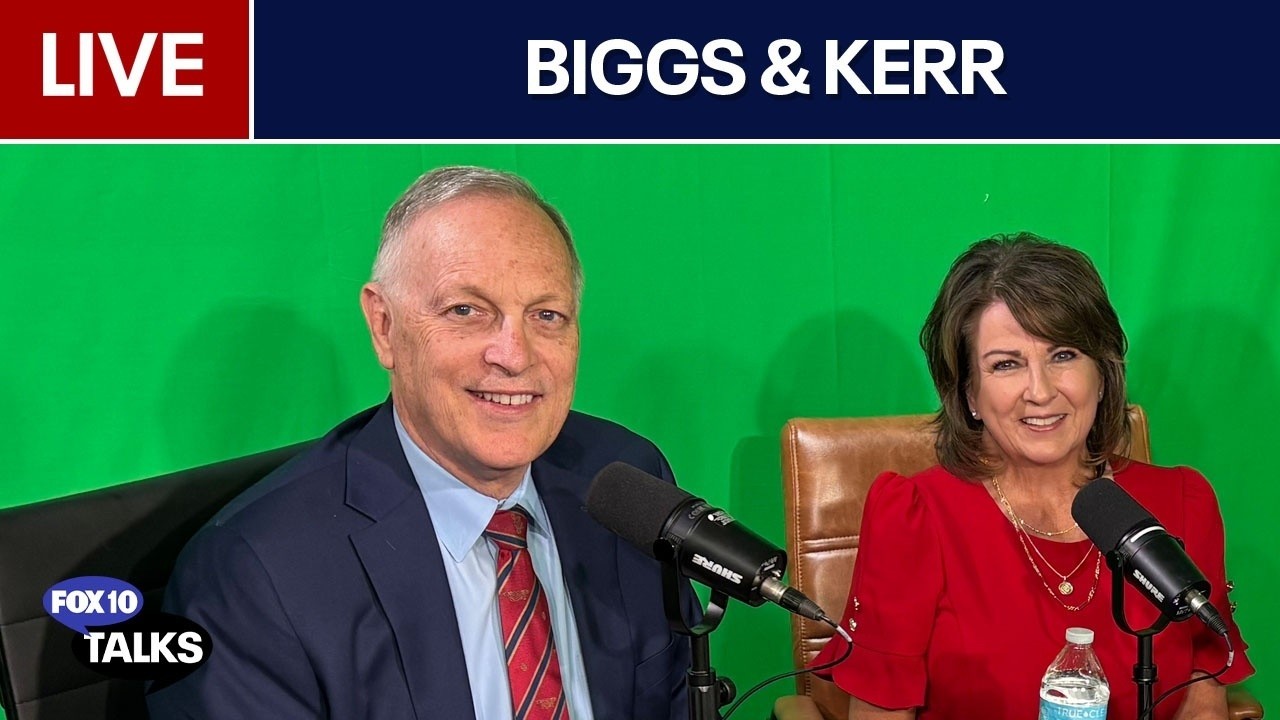 🔴LIVE: Andy Biggs and Sine Kerr interview highlights, meet Elizabeth Lee | FOX 10 Talks