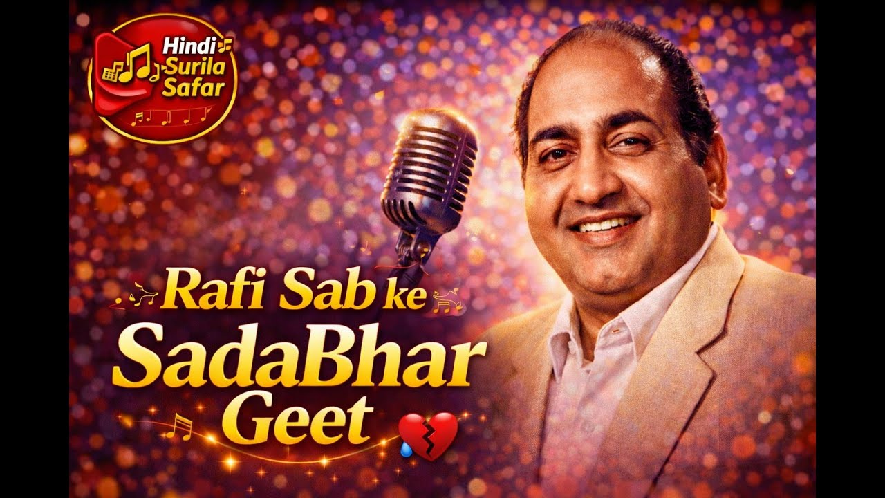Rafi sab ke sadaBahar Geet I 🎶 Hindi Surila Safar 🎶
