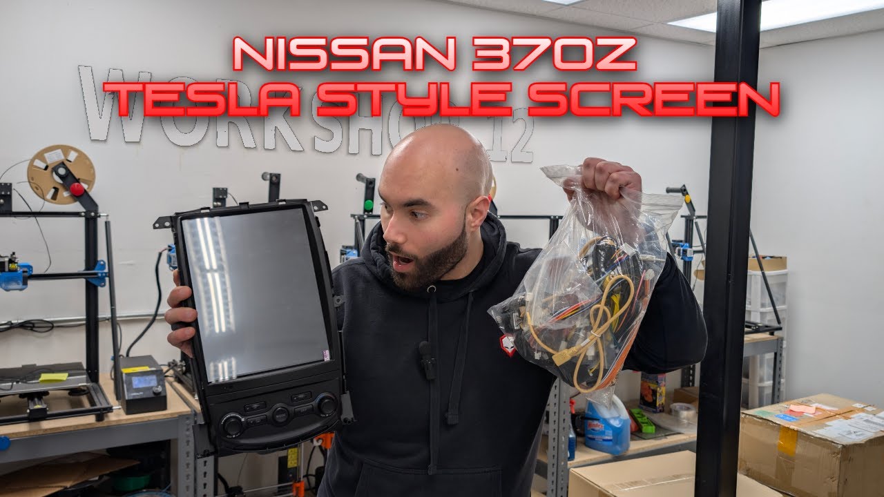 Workshop 12 || Nissan 370z 2009-2020 Tesla Style Screen || Unboxing