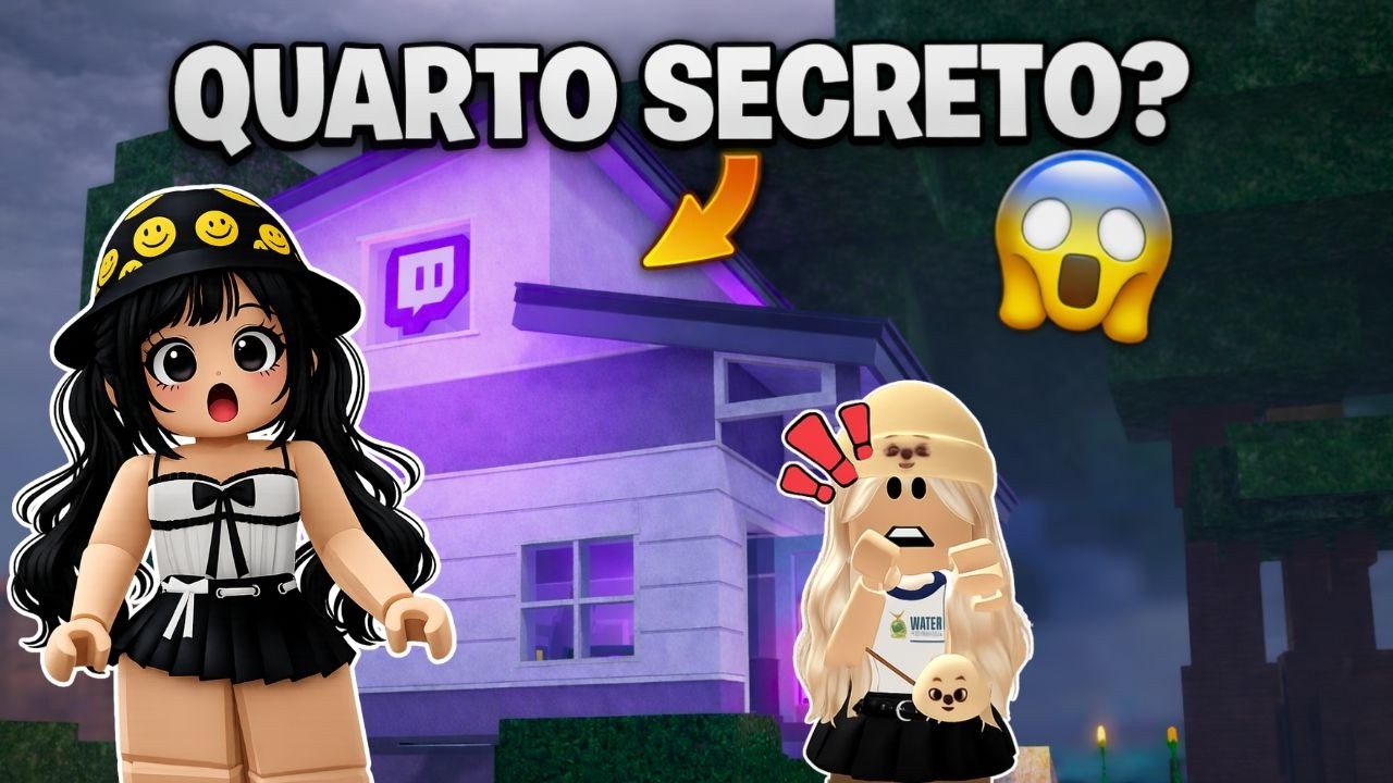 99 NOITES NO QUARTO SECRETO DO STREAMING?! 😱 | Roblox