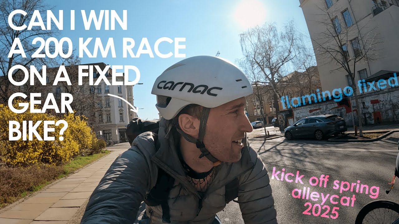 Kick off spring 2025 - a 200 km alleycat