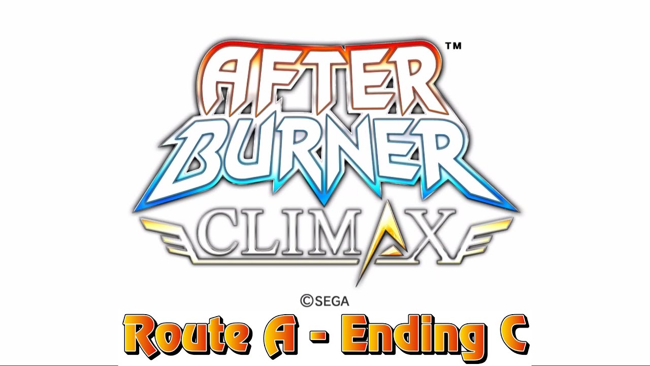 After Burner Climax. Route A - Ending C