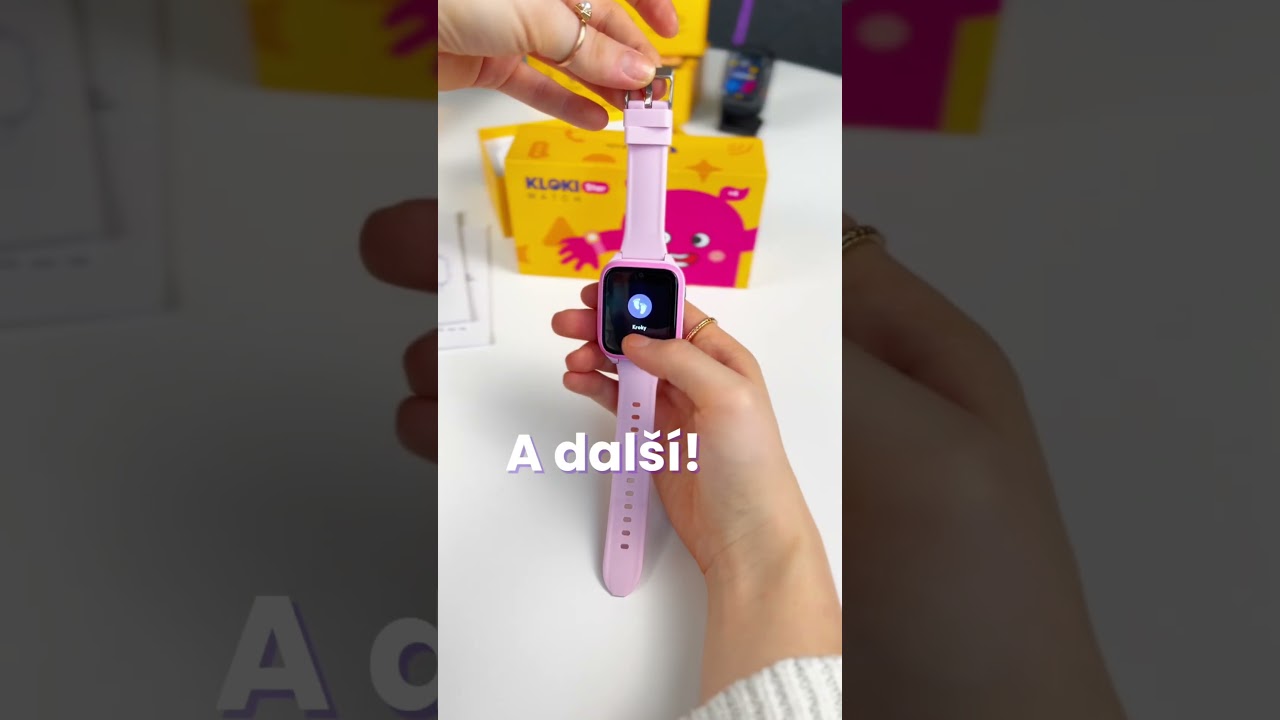 Unboxing KLOKI Star ⭐ Nejnověj&scaron;&iacute; dětsk&eacute; chytr&eacute; hodinky s GPS a vol&aacute;n&iacute;m!