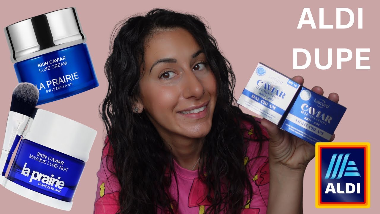 ALDI'S LUXURY SKINCARE DUPE!! ANTI-AGEING CREAMS | LA PRAIRIE DUPE