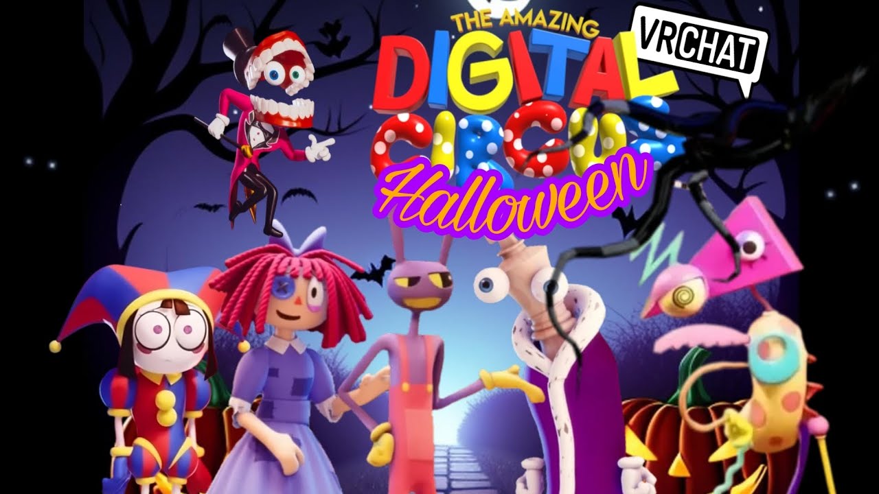Amazing digital circus vrchat halloween edition