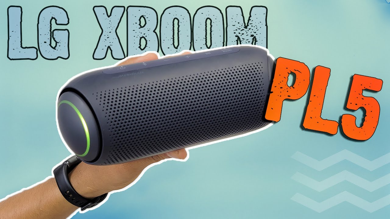 LG Xboom PL5 - Uma Caixa Bluetooth POTENTE, PORTÁTIL e com tecnologia Meridian! | Unboxing e Review