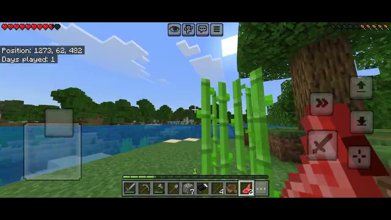 Minecraft (Mobile) relaxing video 