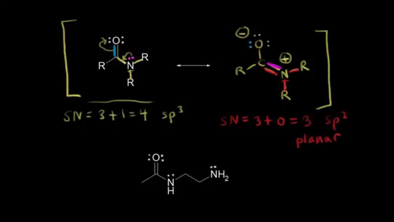 Resonance structures and hybridization | Organic chemistry | Khan Academy