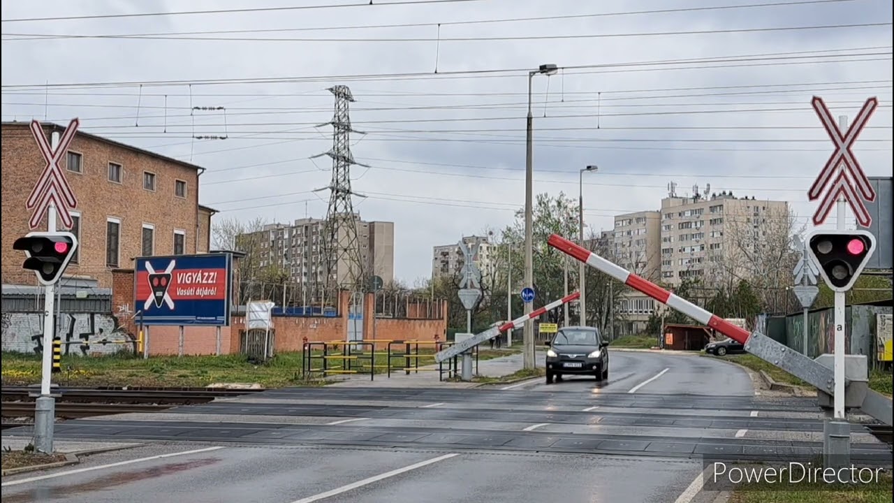 Vasúti átjáró Budapest #2 (8.4. 2023 HLC)