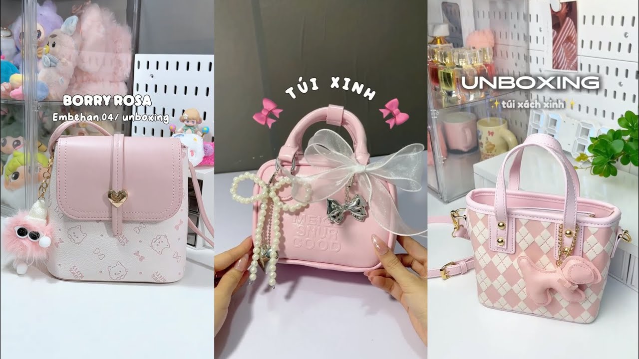 Shopeehaul | Unboxing những mẫu túi xách siêu xinh, hot trend đáng mua nhất 2025✨🌷.