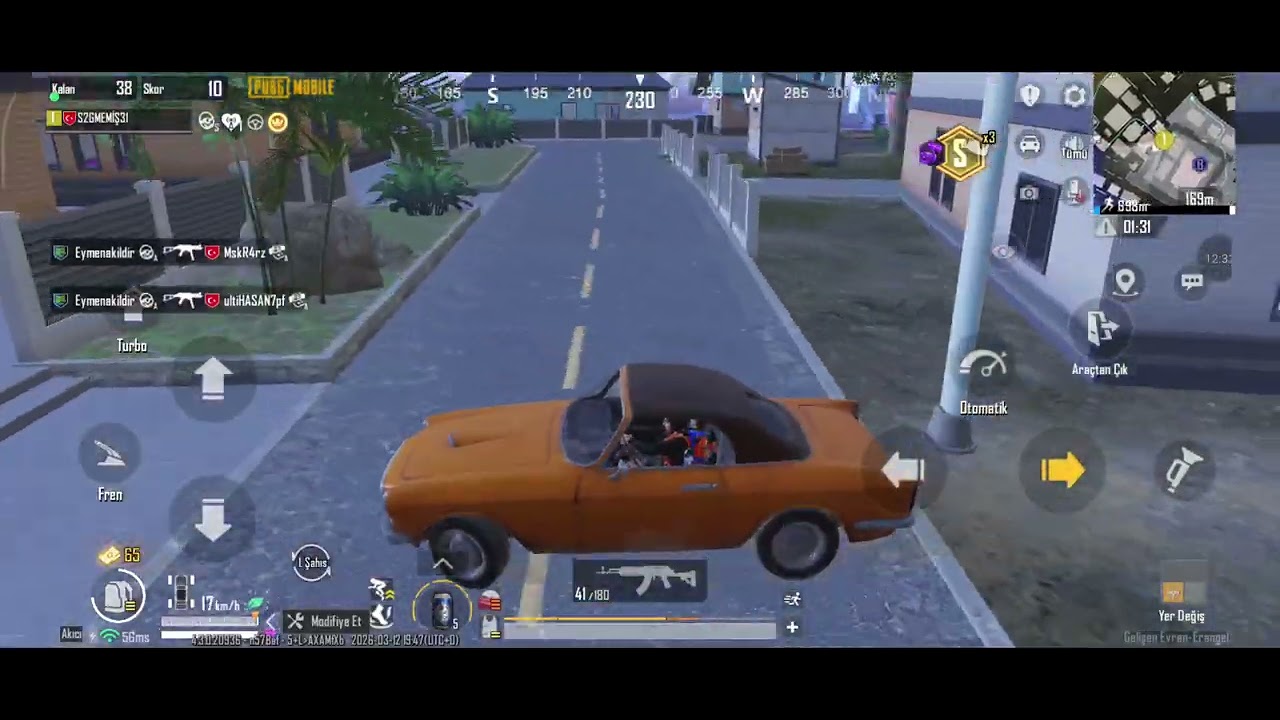 Arkadaşlar uzun zamandır gözükmüyordum kusura bakmayın oruçluydum pubg mobil