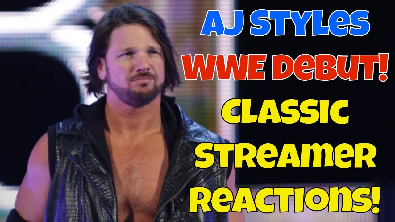 Streamers React - Classics! AJ Styles WWE debut! - Royal Rumble 2016 #wwe #vault #royalrumble